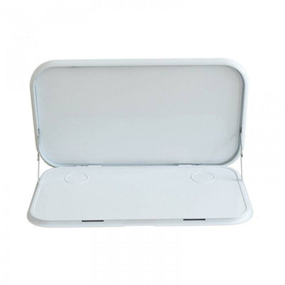 Picnic Table White w/LED Light & Backing Plate 800 X 445mm