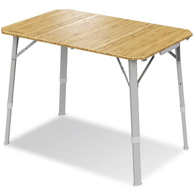Dometic GO Compact Bamboo Camp Table 100L x 65W