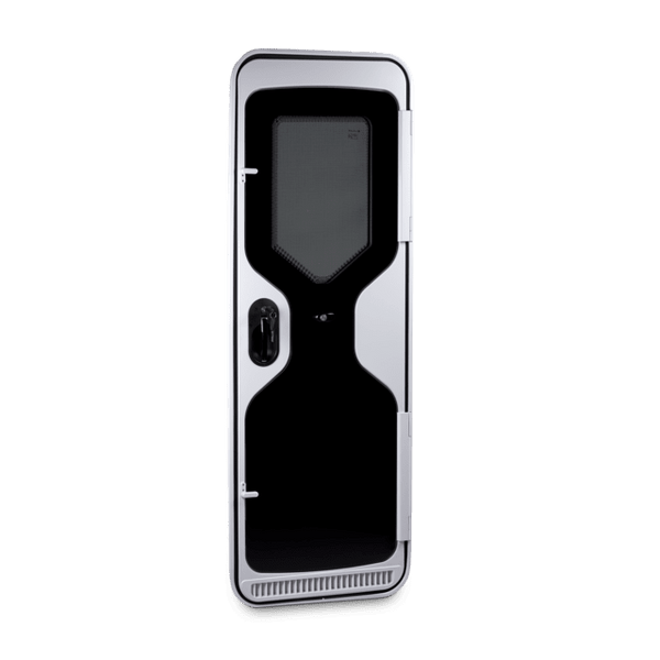 Dometic CARAD Caravan Door H1750 mm RH Glass, Vented | Grey