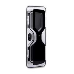 Dometic CaraD 1750 RH Glass Caravan Door - Grey