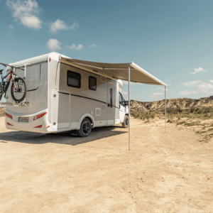 Fiamma F45 L 500 (5.0M) Royal Grey Awning 06530A01R (Polar White Casing)