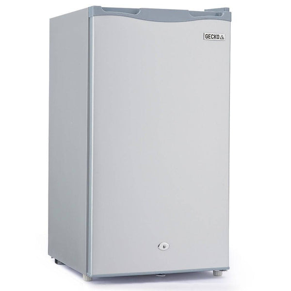 GECKO 95L Portable Upright Fridge Freezer Camping Caravans Bar Fridges Refrigerator 12V/24V