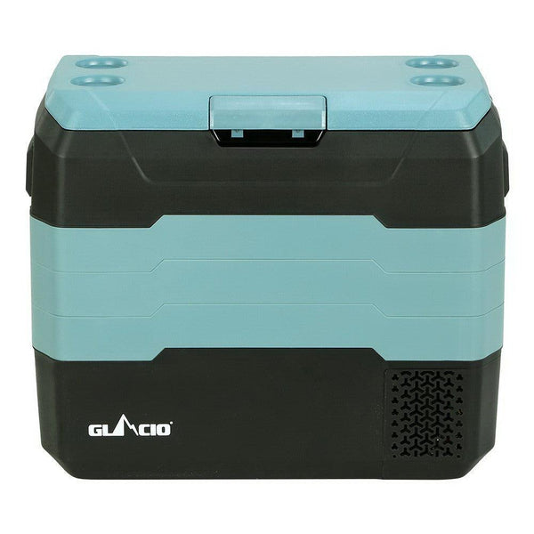 Glacio 50L Portable Fridge Freezer 12V/24V/240V Caravan (PFN-E-CL-L-BK)
