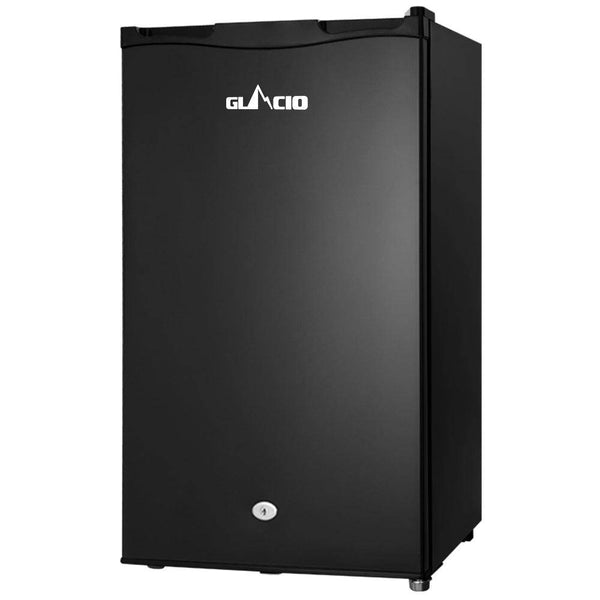 Glacio 95L Portable Upright Bar Fridge Freezer 12V/24V/240V – Black