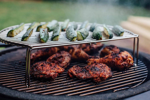 Kamado Joe Big Joe BJ-SCS Grill Expander, Stainless Steel