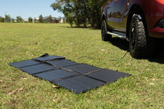 200W Portable 12V Folding Solar Blanket by KT Solar