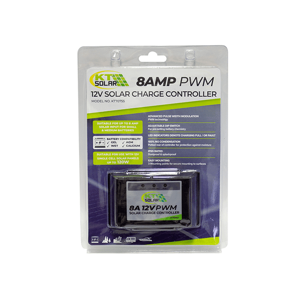 Solar Charge Regulator PWM, 8Amp by KT Solar