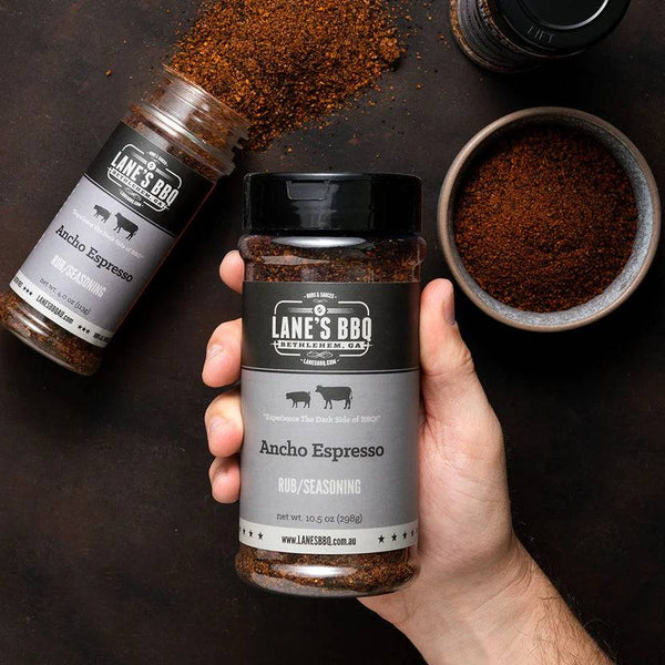 Lane's BBQ Ancho Espresso Rub Pitmaster (340g)