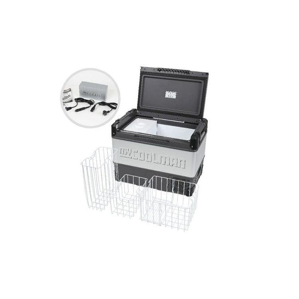MyCOOLMAN 69L Portable Fridge & Freezer (Dual Zone) - 12/24V & 240V