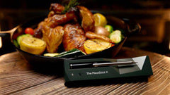 The MeatStick X Set: Advanced Wireless Meat Thermometer & Xtender Charger - 260 ft Range