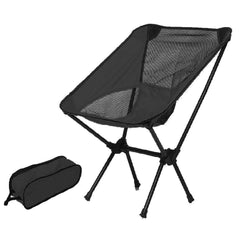Ultralight Aluminum Alloy Folding Camping Camp Chair Outdoor Hiking Patio Backpacking Green