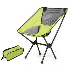 Ultralight Aluminum Alloy Folding Camping Camp Chair Outdoor Hiking Patio Backpacking Sky