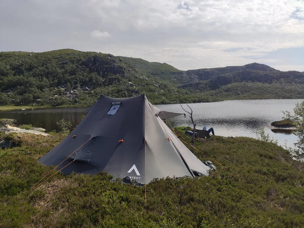 7 Person Camping & Expedition Tent - Koie 7 Tent - 5.9kg by Nortent