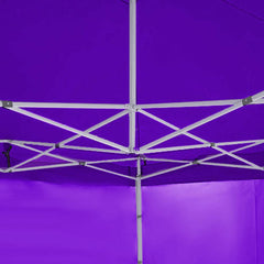 Wallaroo Gazebo Tent Marquee 3x3 PopUp Outdoor Purple