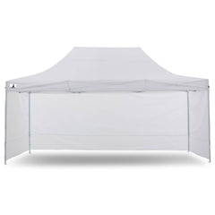 Wallaroo Gazebo Tent Marquee 3x4.5m PopUp Outdoor White