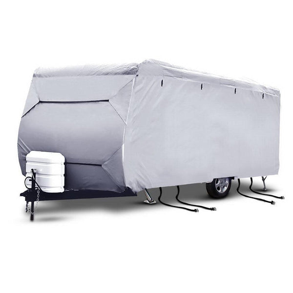 Weisshorn 16–18ft Caravan Cover 4 Layer UV Water Resistant