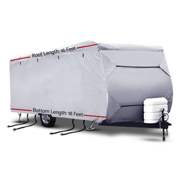 Weisshorn 16–18ft Caravan Cover 4 Layer UV Water Resistant