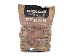 Western Premium Wood Smoking Chunks - Pecan