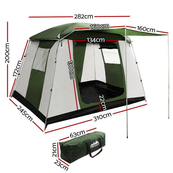 Camping Tent 6 Person Tents Family Hiking Dome - Camping Australia