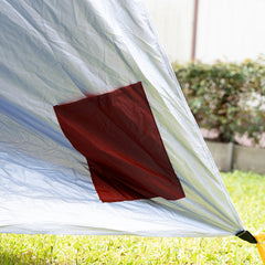 Havana Outdoors Beach Umbrella 2.4M Outdoor Garden Beach Portable Shade Shelter - Red - Camping Australia