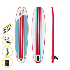 Bestway 2.4m Surfboard Inflatable Essentials Included Innovative Technology - Camping Australia