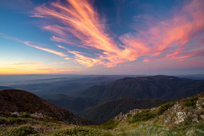 Victorian High Country camping region, 