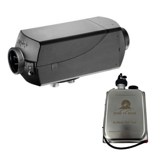 Born to Roam 2KW Bluetooth Diesel Heater Full Kit
