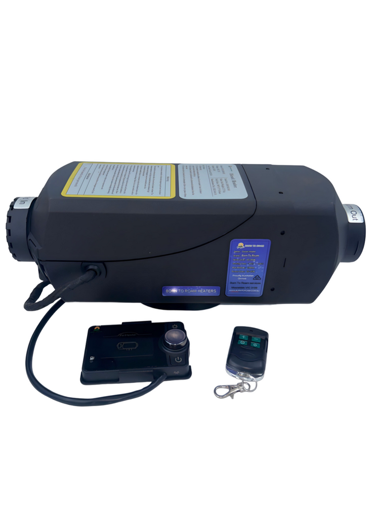 Born to Roam 2KW Bluetooth Diesel Heater Full Kit