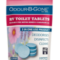 Odour-B-Gone Blue RV Toilet Tablets (10 pack)