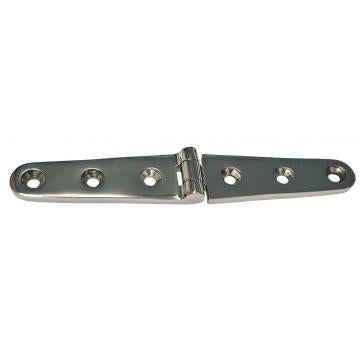 Stainless steel 316 Strap Hinge 150x30mm (6” x 1-1/8”)