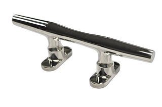 Stainless steel 316 Heavy Duty Open Base Stud Mount Cleats without thread bars 150mm