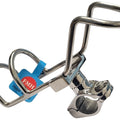 SS316 Adjustable Single Rail Mount Rod Holder