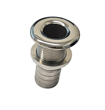 SS316 Through Hull Outlet with Hose Connection