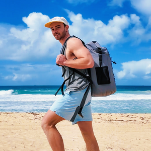 Tidal Trekker 35L Cooler Backpack – action lifestyle