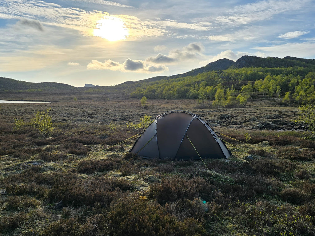 1 Person 4-Season Backpacking Tent - Varde 1 - 2.8kg by Nortent