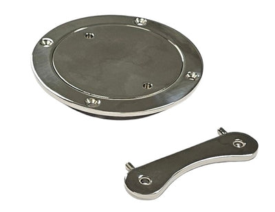 Stainless steel 316 Deck Plate 5"