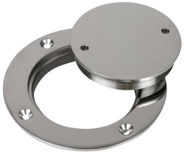Stainless steel 316 Deck Plate 5"