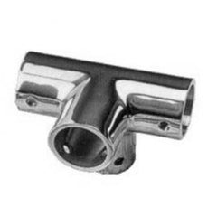 Stainless steel 316 4-Way Corner Fitting 25mm (1")