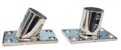 Stainless steel 316 Rectangular Base 90° 25mm (1")