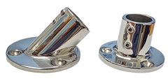 Stainless steel 316 Round Base 30° 22mm (7/8")