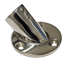 Stainless steel 316 Round Base 90° 25mm (1")