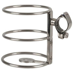 SS316 Adjustable Rail Mount Drink Holder 25mm