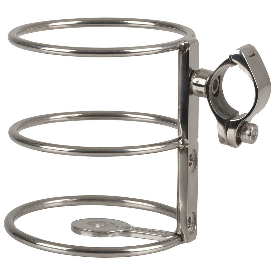 SS316 Adjustable Rail Mount Drink Holder 25mm