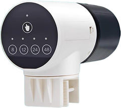 CARLA HOME Automatic Fish Feeder with Timer and Rechargeable Dispenser