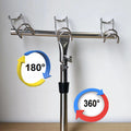 SS316 3-Way Adjustable Rod Holder