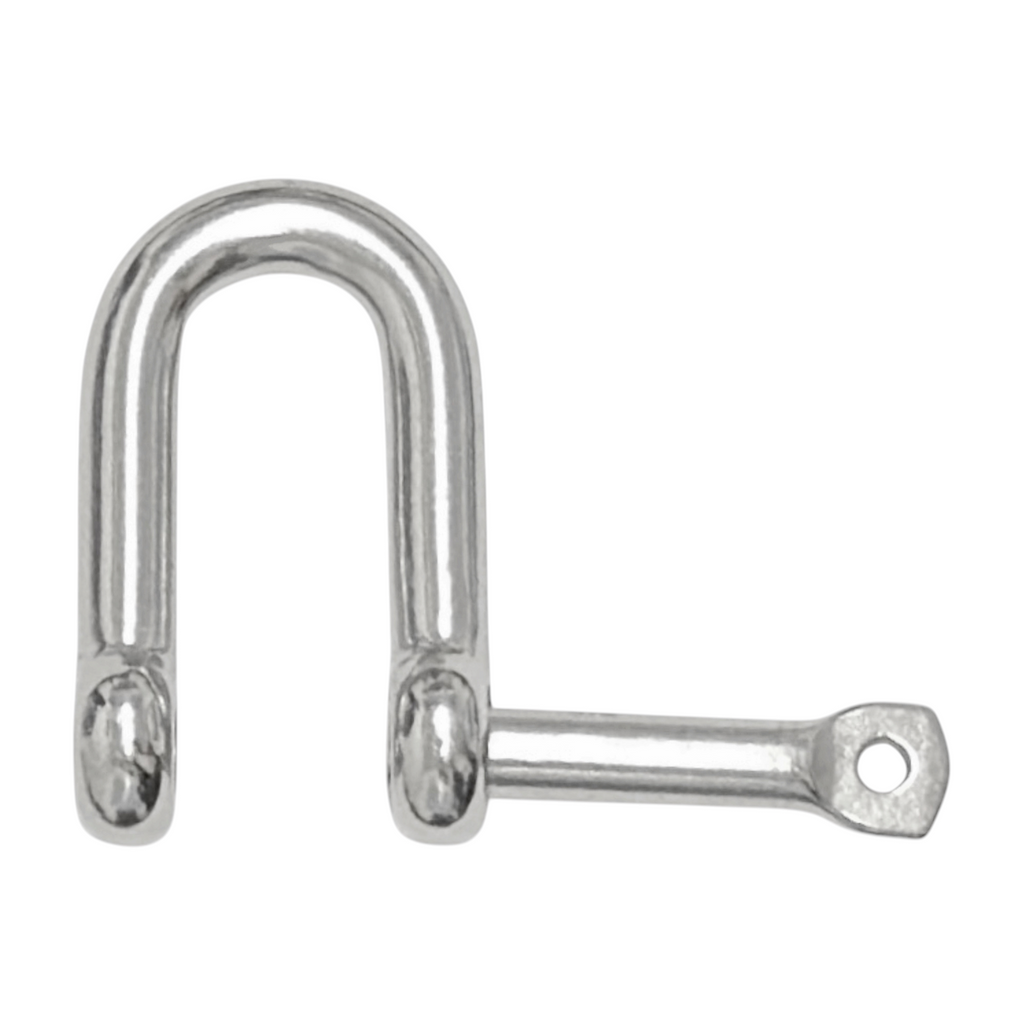 Stainless steel 316 Forged Dee Shackles with captive bolt 5mm