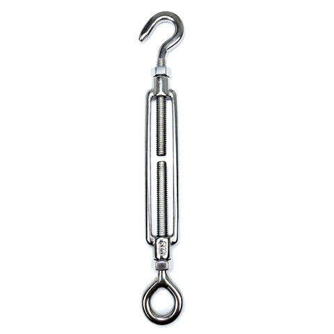 SS316 Turnbuckle Eye/Hook (with Lock Nuts)