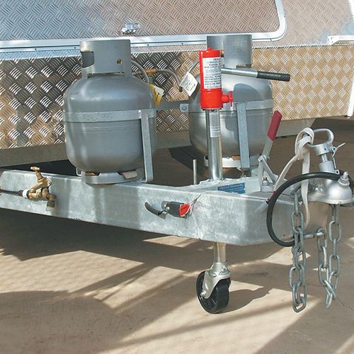 Trail-A-Mate Hydraulic Jockey Wheel + Jack Kit SWL 1000kg