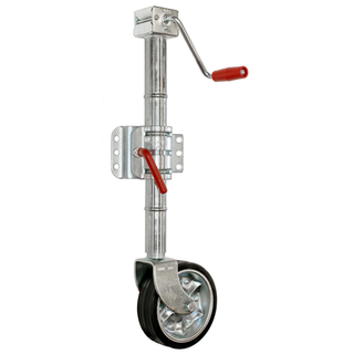 AL-KO 8" Premium Side Wind Jockey Wheel with Clamp