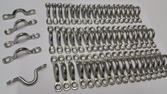 SS316 Wire Eye Strap (Saddle)